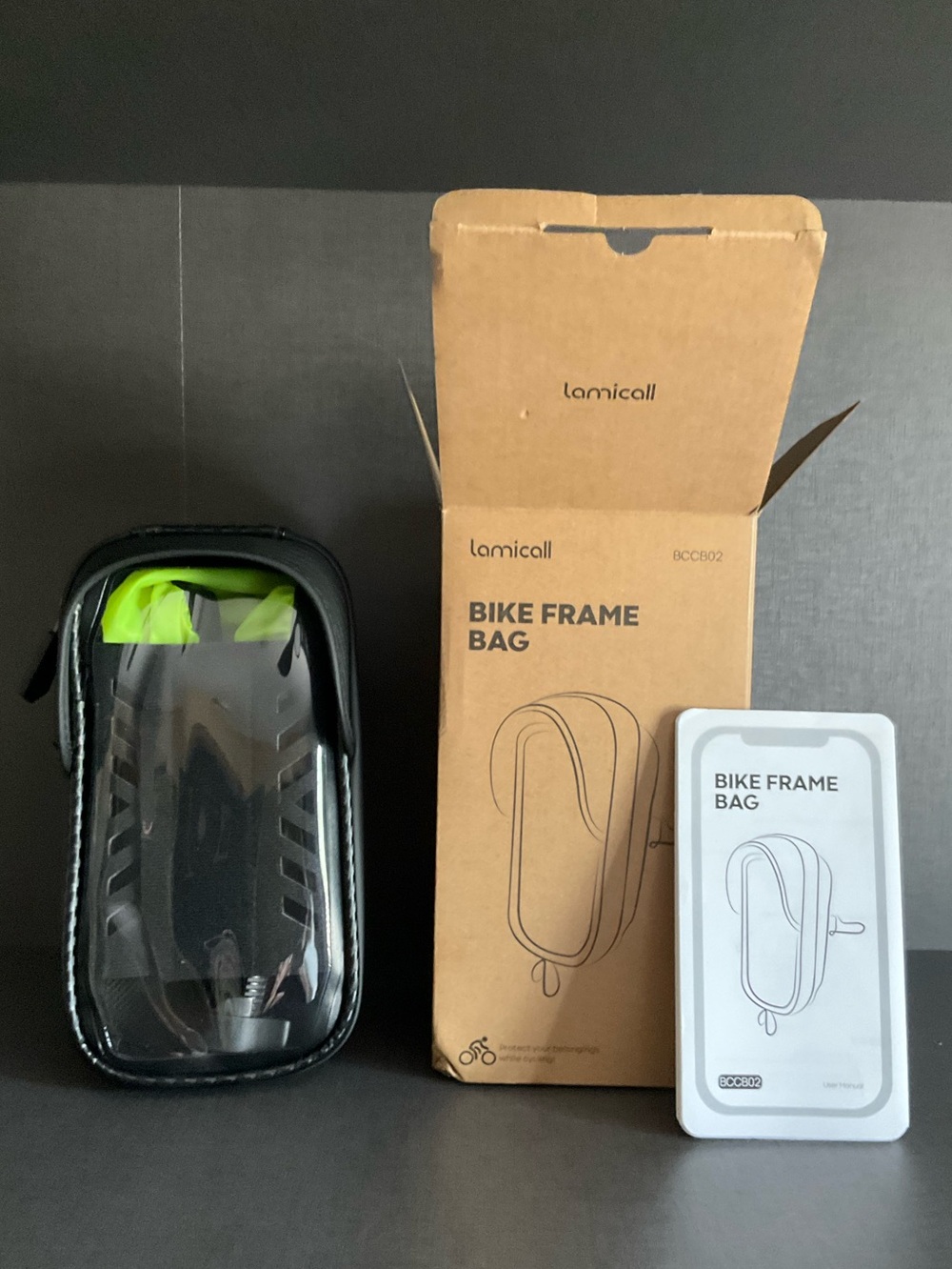 Lamicall bike frame bag